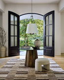 Hether Black/Dark Brown Dining Table