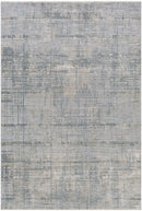 Fallin Gray Thick Luxe Abstract Striped Rug