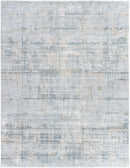 Fallin Gray Thick Luxe Abstract Striped Rug