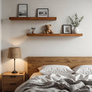 Floating Shelves for Bedroom - Sturdy Wall Shelves for Bedroom with Professional Modern Finish