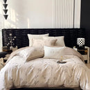 Floral beige egyptian cotton bedding set bedroom muse land print