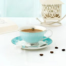 DecorBites™ Bone China Tea Set, Phnom Penh Pot, Cups, Mugs, Plates, Home Decor