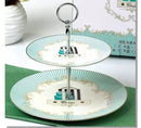 DecorBites™ Bone China Tea Set, Phnom Penh Pot, Cups, Mugs, Plates, Home Decor