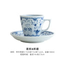 Floral blue & white ceramic dining set for dining room