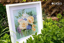 Floral bouquet B2370L Counted Cross-Stitch Kit