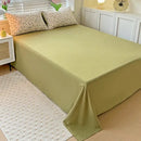 Floral cream and peach double layer cotton quilt cover set bedroom