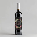Floral Galentine Wine Label