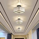 Floral gold glass crystal led ceiling chandelier for living room