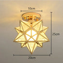 Floral gold glass crystal led ceiling chandelier for living room