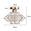 Floral gold glass crystal led ceiling chandelier for living room