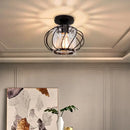 Floral gold glass crystal led ceiling chandelier for living room