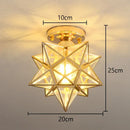 Floral gold glass crystal led ceiling chandelier for living room
