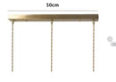 Floral green glass pendant light for dining room golden brass finish