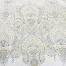 Floral Jacquard Modern Creame Comforter