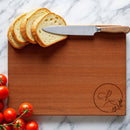 Floral Monogram Cutting Board
