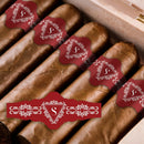 Floral Monogram Wedding Cigar Bands