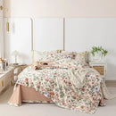 Floral pastel 100s egyptian cotton bedding set for bedroom