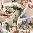 Floral pastel 100s egyptian cotton bedding set for bedroom