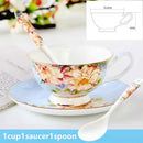 Floral pastel porcelain tea set – dining room afternoon tea cup