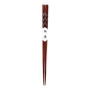 Floral patterned bamboo wood chopsticks set – dining room gift box