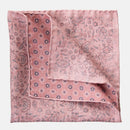 Pascal - Double Sided Silk Pocket Square - Blush
