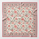 Carrara - Silk Neckerchief - Rosewood