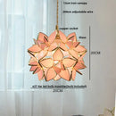 Floral stained glass pendant light dining room glass copper led fixture