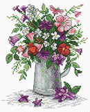 Flower Lightness SM-075 Counted Cross Stitch Kit