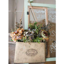 Flower Planter Flat Hanging Metal Planter