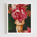 Flower Satisfaction CS2525 15.8 x 19.7 inches Crafting Spark Diamond Painting Kit
