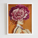 Flower Symphony CS2526 15.8 x 19.7 inches Crafting Spark Diamond Painting Kit