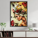 Flower Woman 4 Canvas