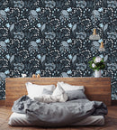 Stylish Flowers and Berries Wallpaper Smart