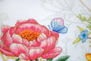 Flowers and Butterfly Counted Cross-Stitch Kit by Luca-S BU4019L