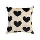 Fluffy comfort pillow cover avocado green & white living room decor