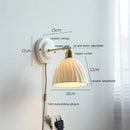 DecorBites™ Ceramic Wall Lamp LED Bathroom Mirror Stair Light Nordic Wandlamp Appliques