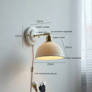 DecorBites™ Ceramic Wall Lamp LED Bathroom Mirror Stair Light Nordic Wandlamp Appliques