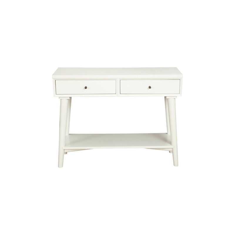 Flynn Console Table, White