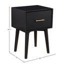 Flynn End Table, Black