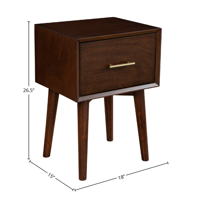 Flynn End Table, Walnut