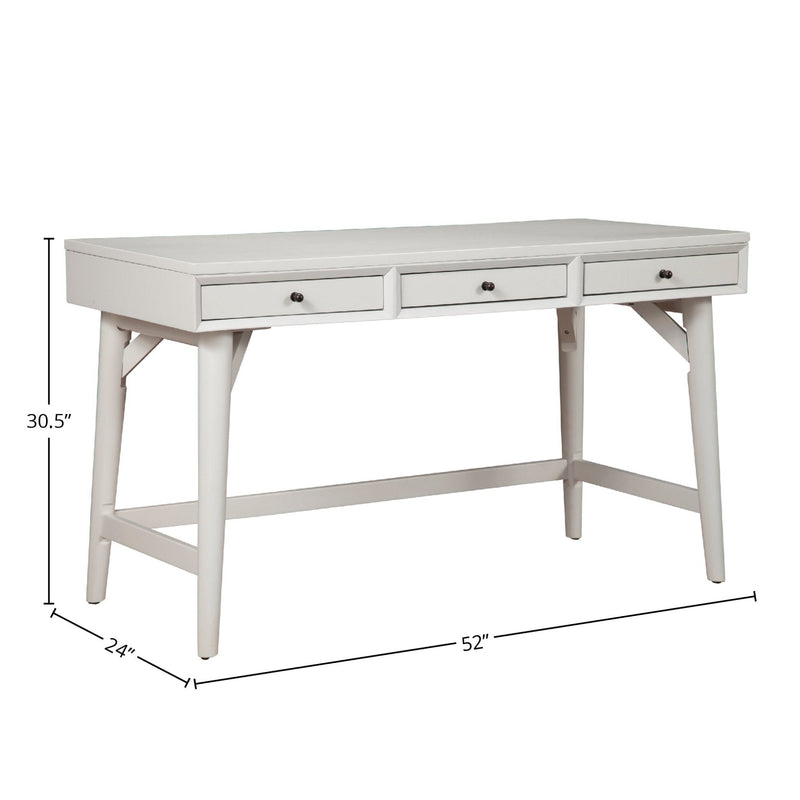 Flynn Large Desk, White