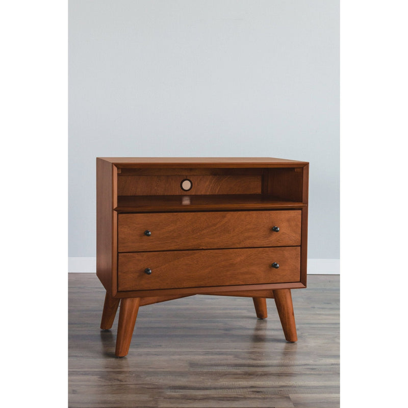 Flynn Large Nightstand, Cherry Acorn