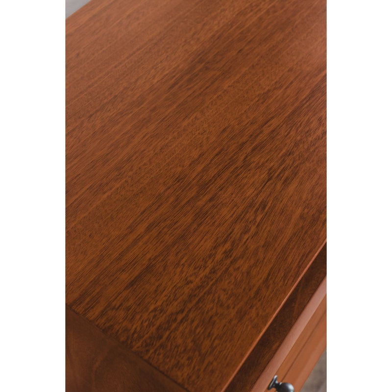 Flynn Large Nightstand, Cherry Acorn