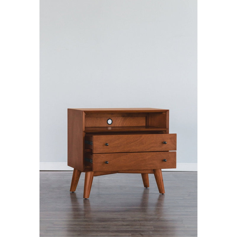 Flynn Large Nightstand, Cherry Acorn