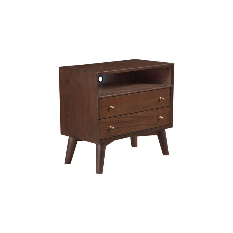 Flynn Large Nightstand, Walnut