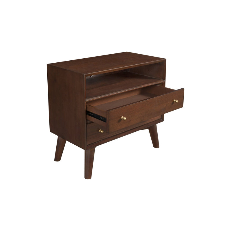 Flynn Large Nightstand, Walnut