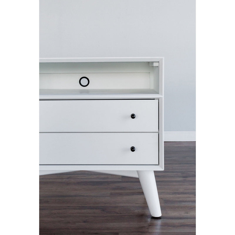 Flynn Large Nightstand, White