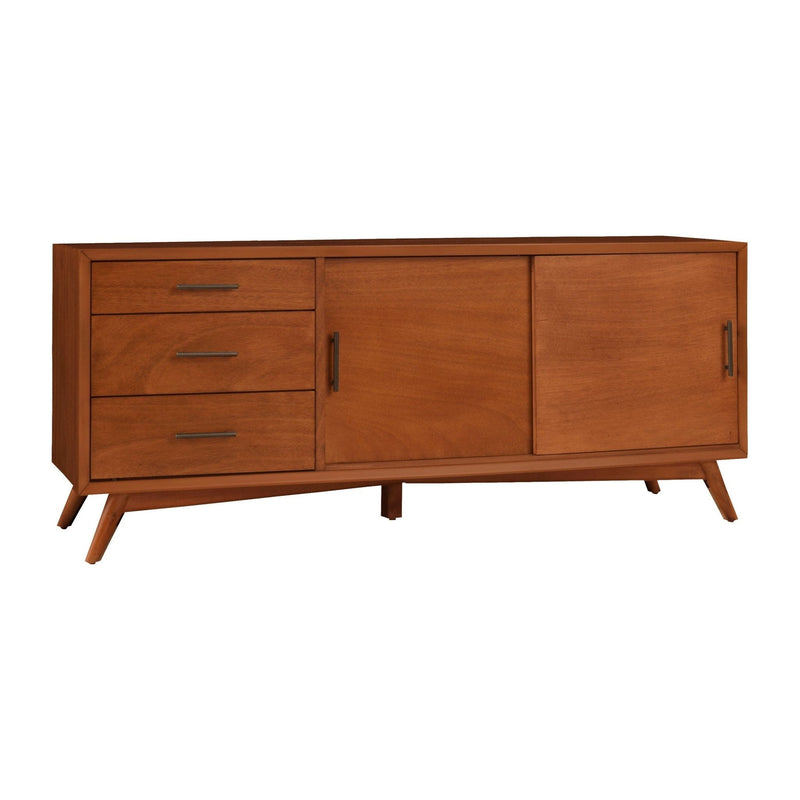 Flynn Large TV Console, Acorn