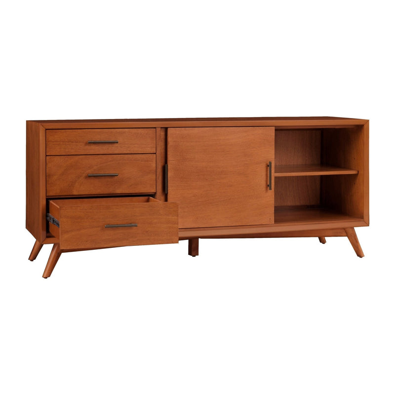 Flynn Large TV Console, Acorn