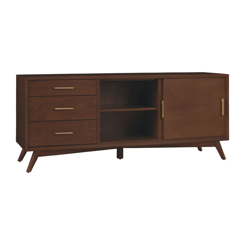 Flynn Large TV Console, Walnut